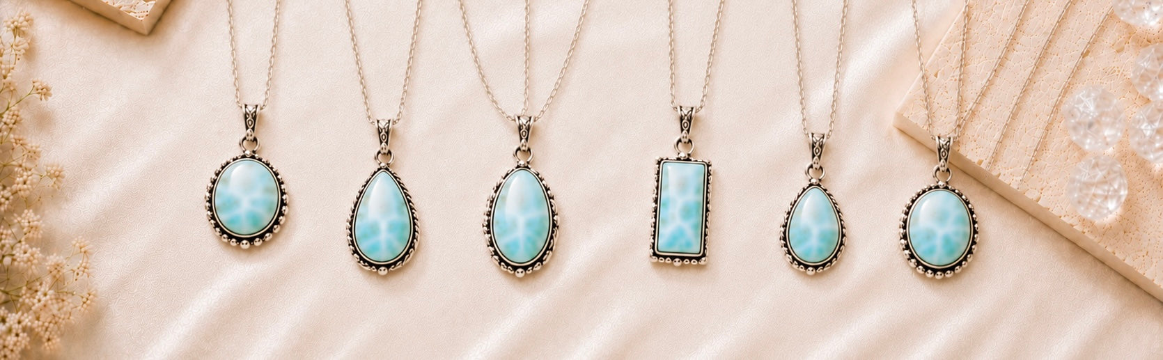 Larimar Necklaces