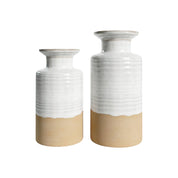 S/2 Maribelle Stoneware Vases