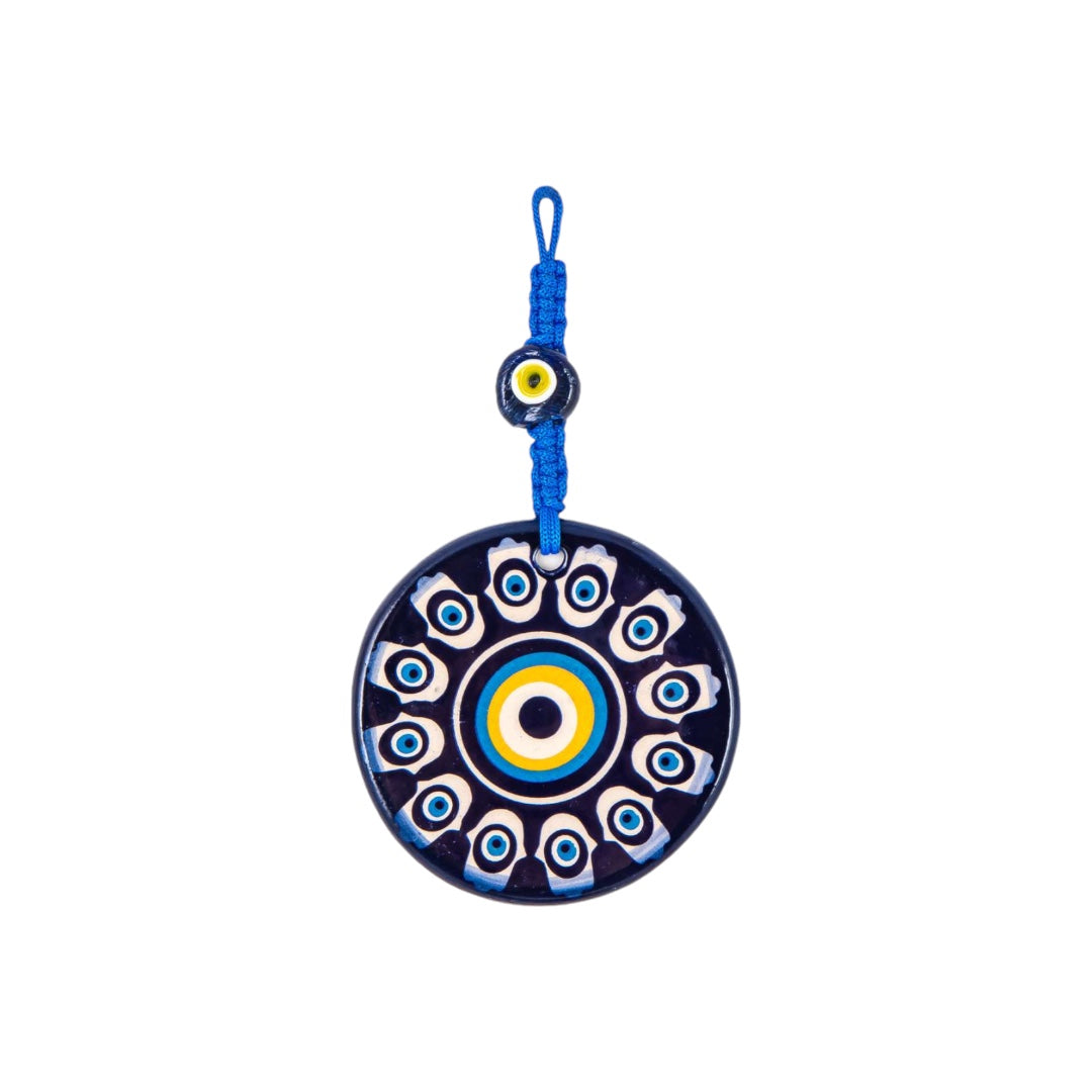 Hamsa, Evil Eye, Ceramic Wall Decor, Protection Gift