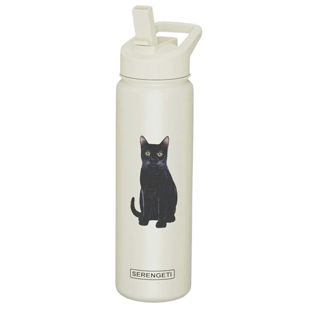 SELECTION OF CAT LOVERS SERENGETI WATER BOTTLES