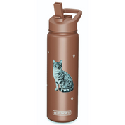 SELECTION OF CAT LOVERS SERENGETI WATER BOTTLES