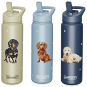 Golden doodle, Dachshund Red, Dachshund Black, Dog Lovers Serengeti Water Bottles