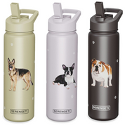 SELECTION OF DOG LOVERS SERENGETI WATER BOTTLES