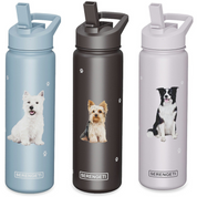 SELECTION OF DOG LOVERS SERENGETI WATER BOTTLES