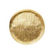 Wadi Textured Gold Round Tray, Home Decor, Kitchen Decor Gift