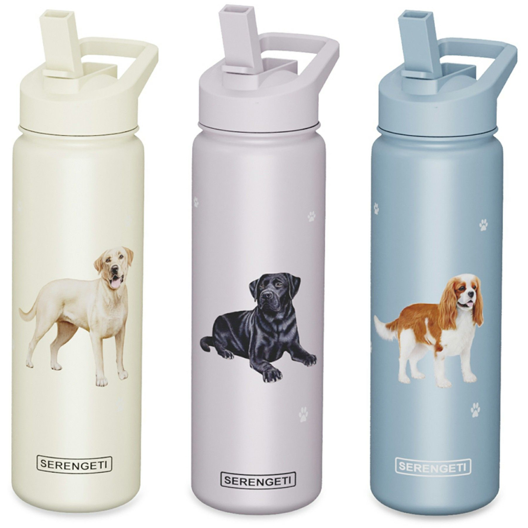 SELECTION OF DOG LOVERS SERENGETI WATER BOTTLES