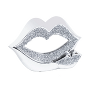 Diamond Lips Sculpture