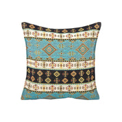 Fabric Pillow, Turkish Design, Decorative Pillow, Green Accents, Home Decor