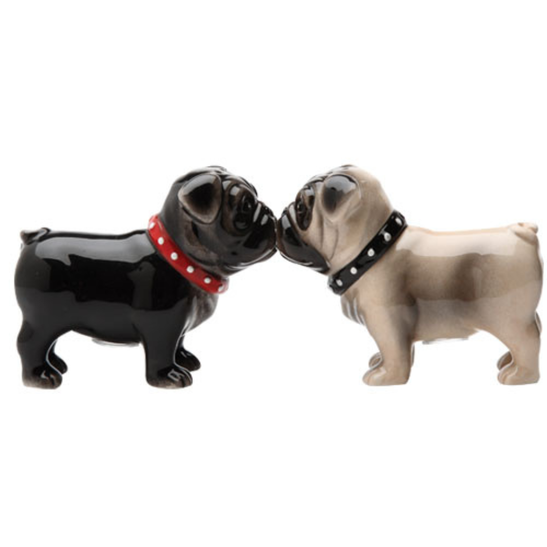 Little Love Pugs Salt and Pepper Shakers