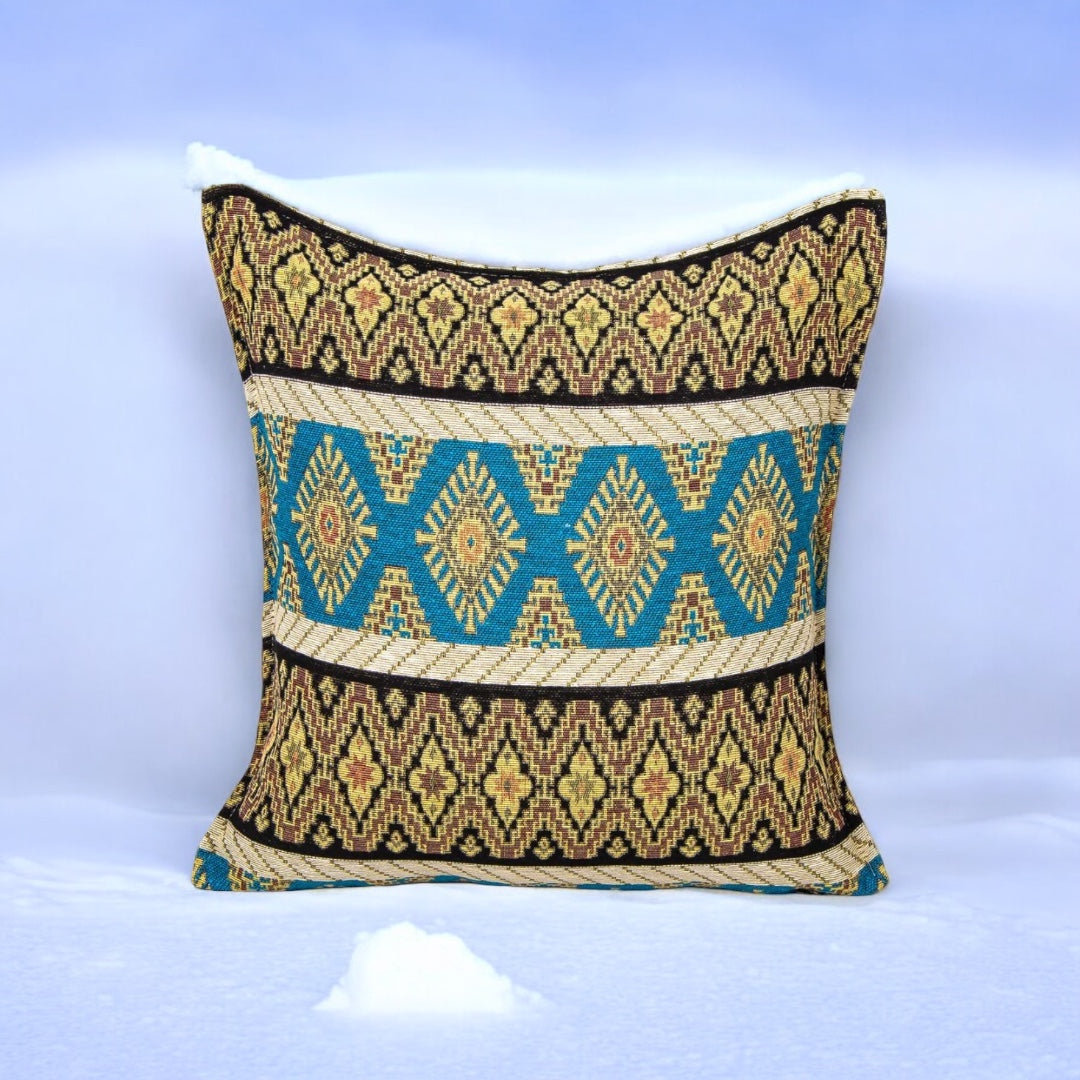 Kilim Patterns Pillow, Decorative Pillow, Geometric Design