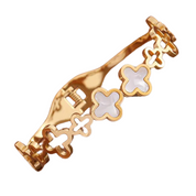 Golden Charms Stainless Steel Bangle