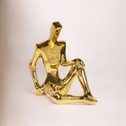 Sitting Man Tabletop Sculpture