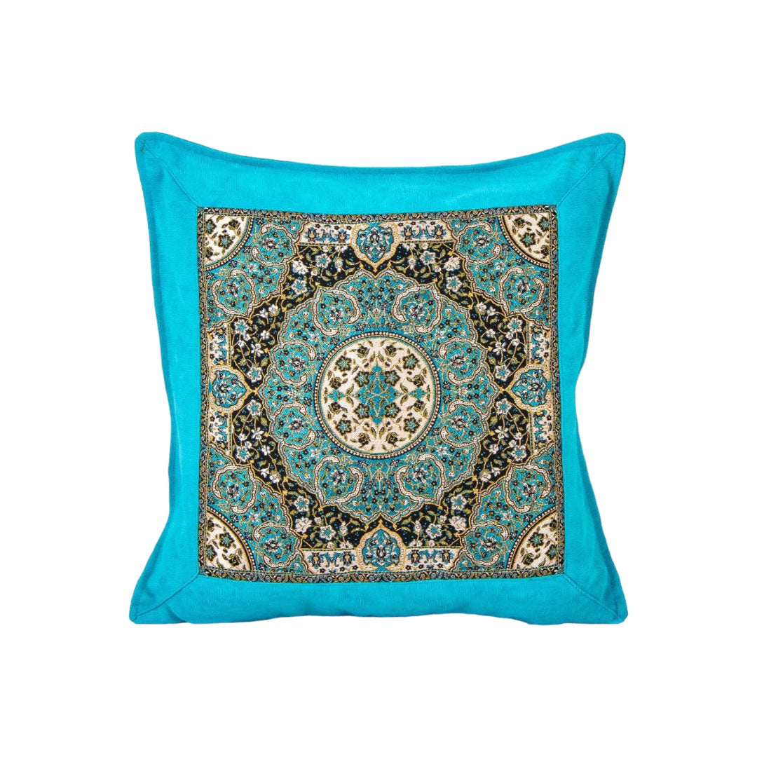 Turkish Frame Design Pillow, Elegant Home Decor, Decorative Pillow