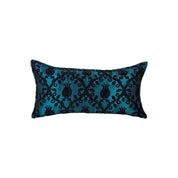 Chenille Pillow Cover with Black Accent Designs, Luxurious Comfort