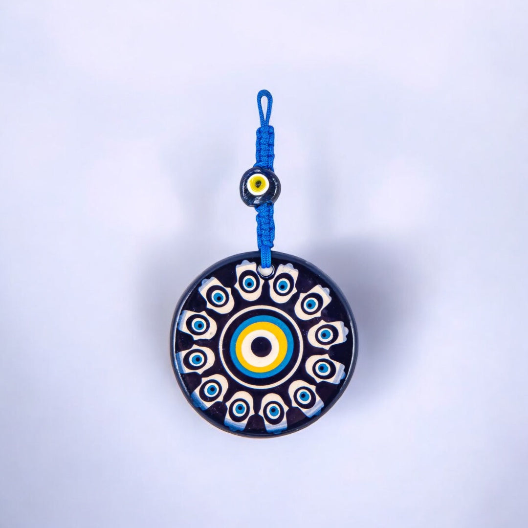 Hamsa, Evil Eye, Ceramic Wall Decor, Protection Gift