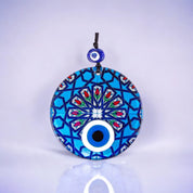 Evil Eye, Fusion Glass,  Evil Eye Hanging Decor, Protection Wall Art Decor