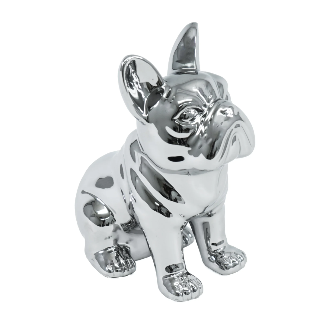 Ceramic Bulldog Figurine