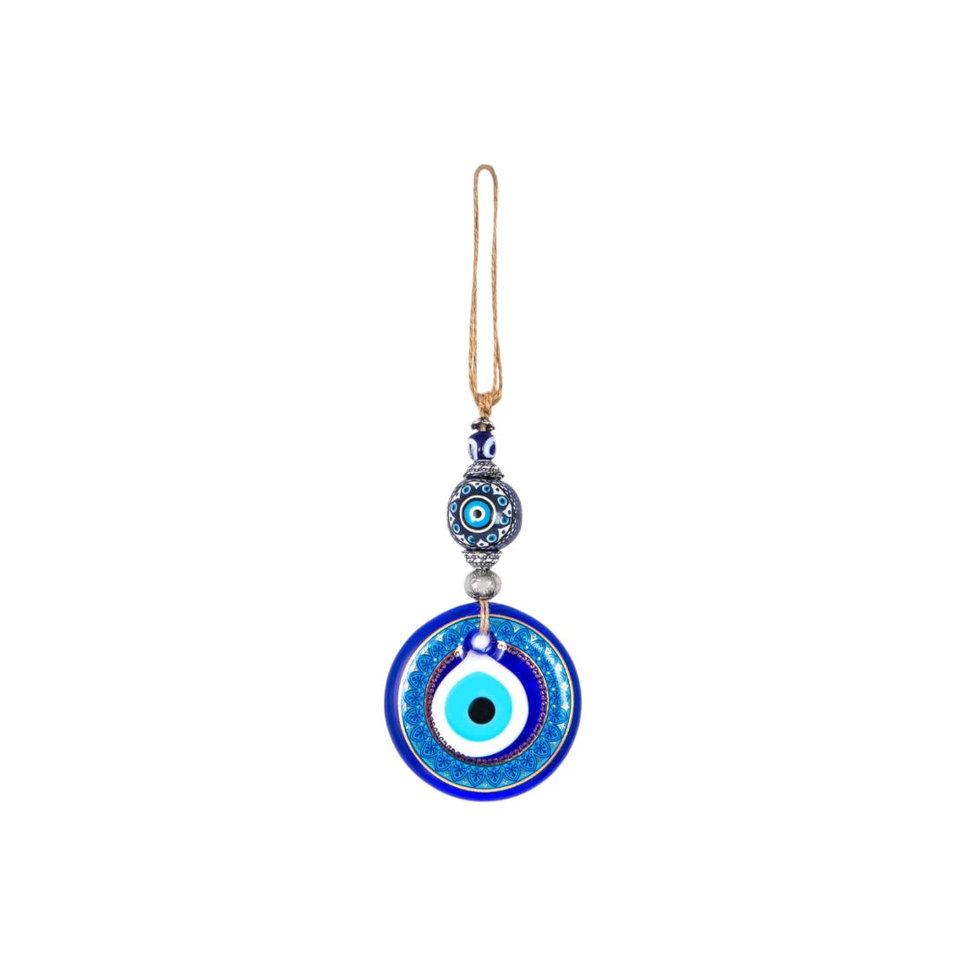 Evil Eye, Mystic, Captivating Glass, Evil Eye Wall Hanging Ornament, House Warming Gift