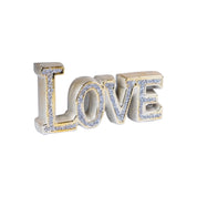 Gold Love Word Diamond Sign Decor, Love Gift