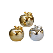 Apples Ceramics Silver or Gold / Adorable Decor