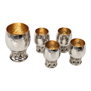 Grape Hammered Kiddush Cup