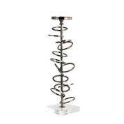 Metal, 18" Ring Toss On Acrylic Candleholder