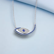 Elegant Evil Eye, Pendant Necklace, Symbolic Jewelry, Statement Piece, Gift for Her Protective Pendant, Spiritual Gift