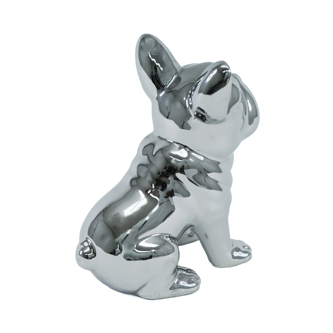 Ceramic Bulldog Figurine