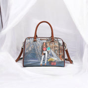 Nicole Lee Tour De Paris Boston Handbag