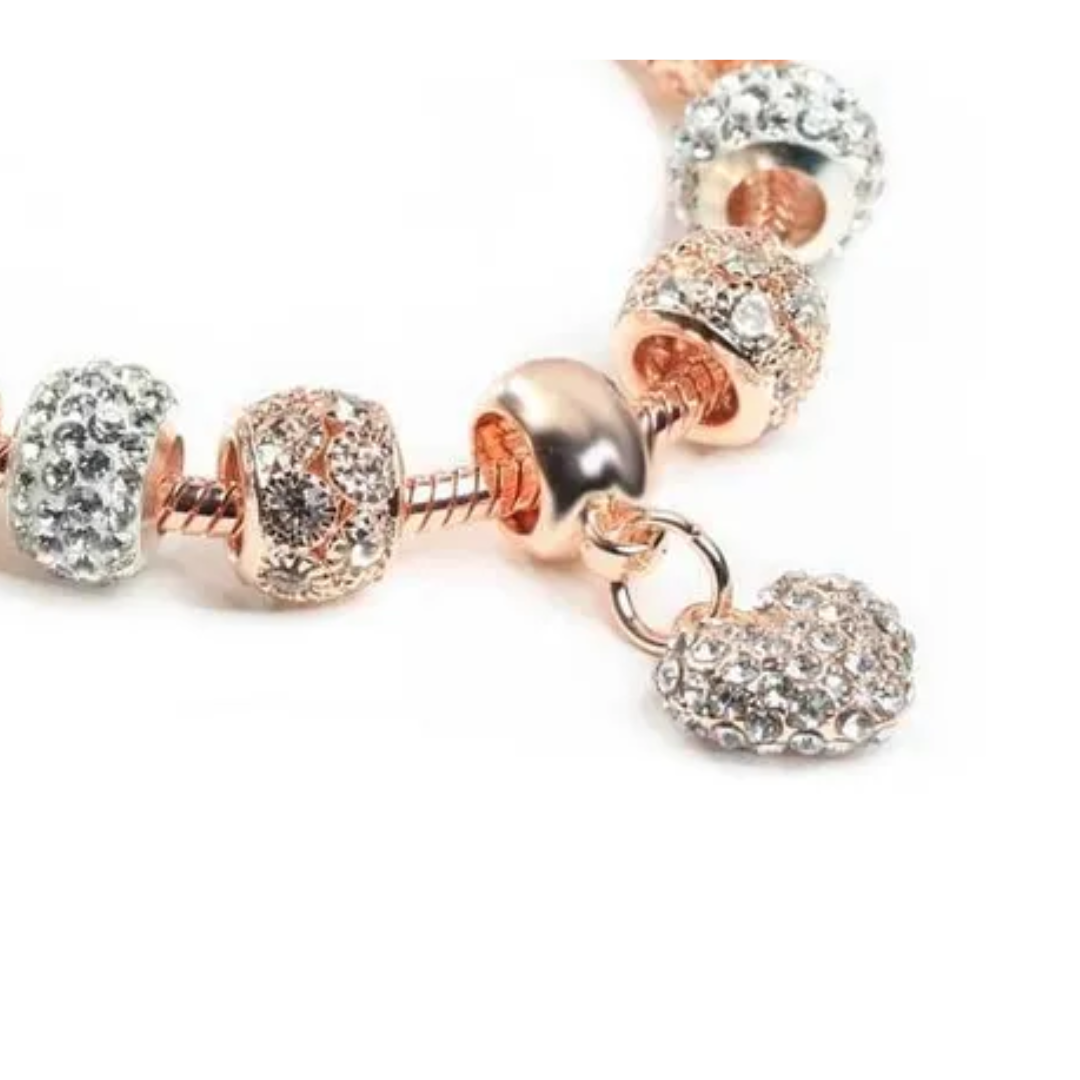 Rose Gold Romance Bracelet