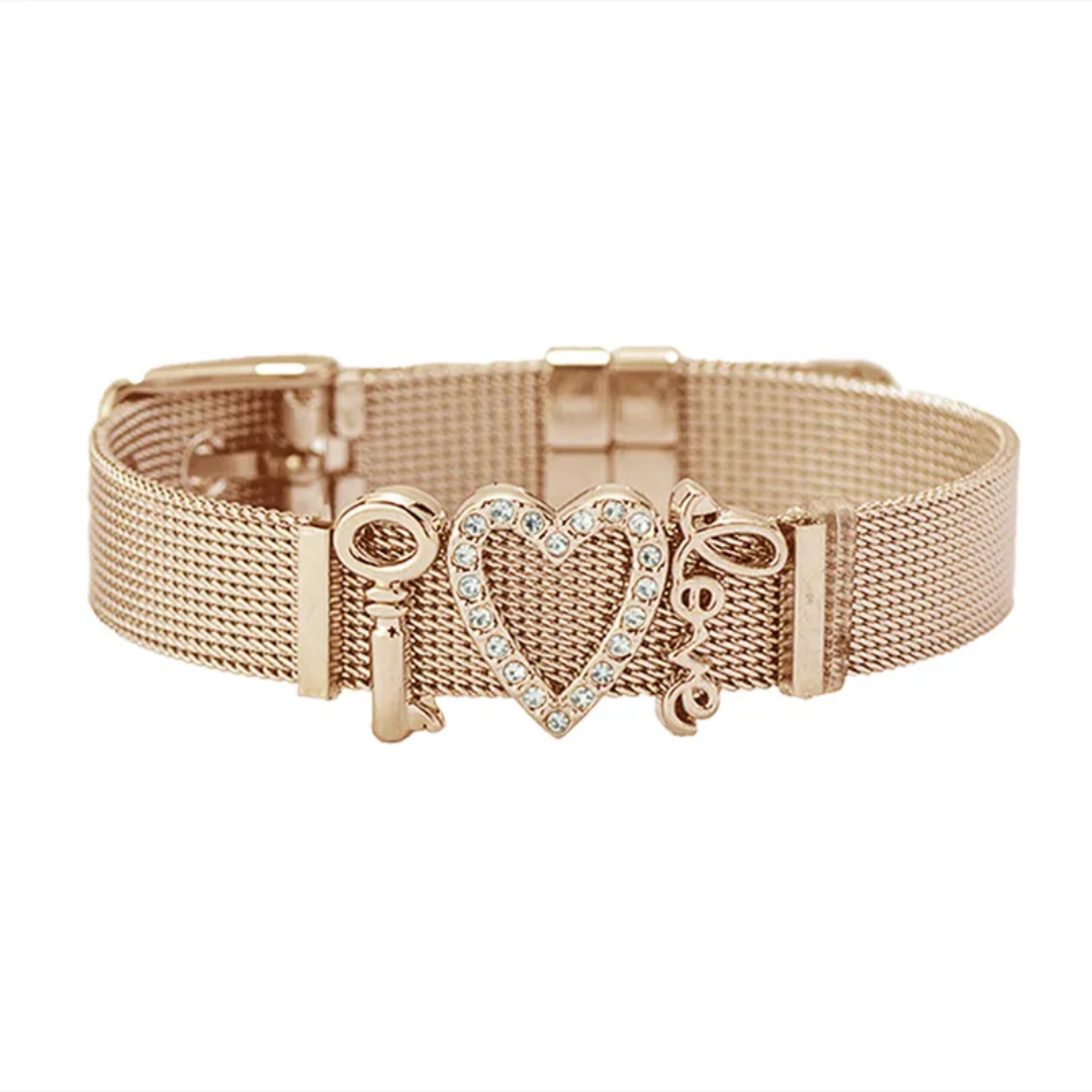 Love Sweetheart Stainless Steel Bracelet