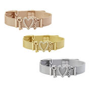 Love Sweetheart Stainless Steel Bracelet