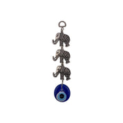 Silver, Elephant, Evil Eye, Wall Ornament, Talisman