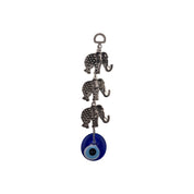 Silver, Elephant, Evil Eye, Wall Ornament, Talisman