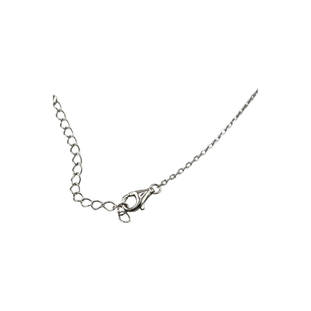 Radiant Pearl Elegance Crab Pendant Necklace, Sterling Silver with Zirconia and Freshwater Pearl