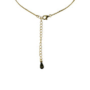 Gold-Plated, Sterling Silver, Necklace, Zircon, Hamsa, Evil Eye, Double Layer, Lobster Clasp