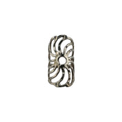 Sterling Silver, Ring, Modernist Style, Art Deco, Flower