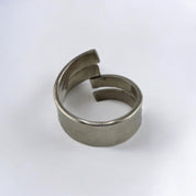 Sterling Silver, Ring, Boho, Modernist Style, Coil Wrap