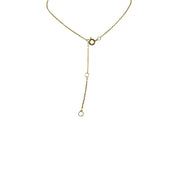 Gold-Plated, Sterling Silver, Zircon, Freshwater Pearl, Pendant, Necklace, Golden Hour