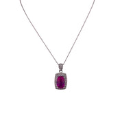 Divine Radiance Pink Necklace