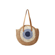 Round Retreat Straw Bag