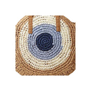 Round Retreat Straw Bag