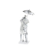 Eternal Love Under the Rain – Couple Under Umbrella Sculpture