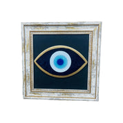 Evil Eye, Glass,Fused glass, Handmade Wall Art, Home Protection Decor