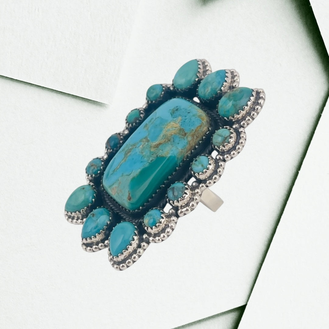 Desert Sky Turquoise Ring