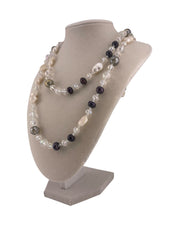 Freshwater Pearl and Crystal Necklace