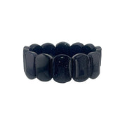 Blue Sandstone Stretch Bracelet