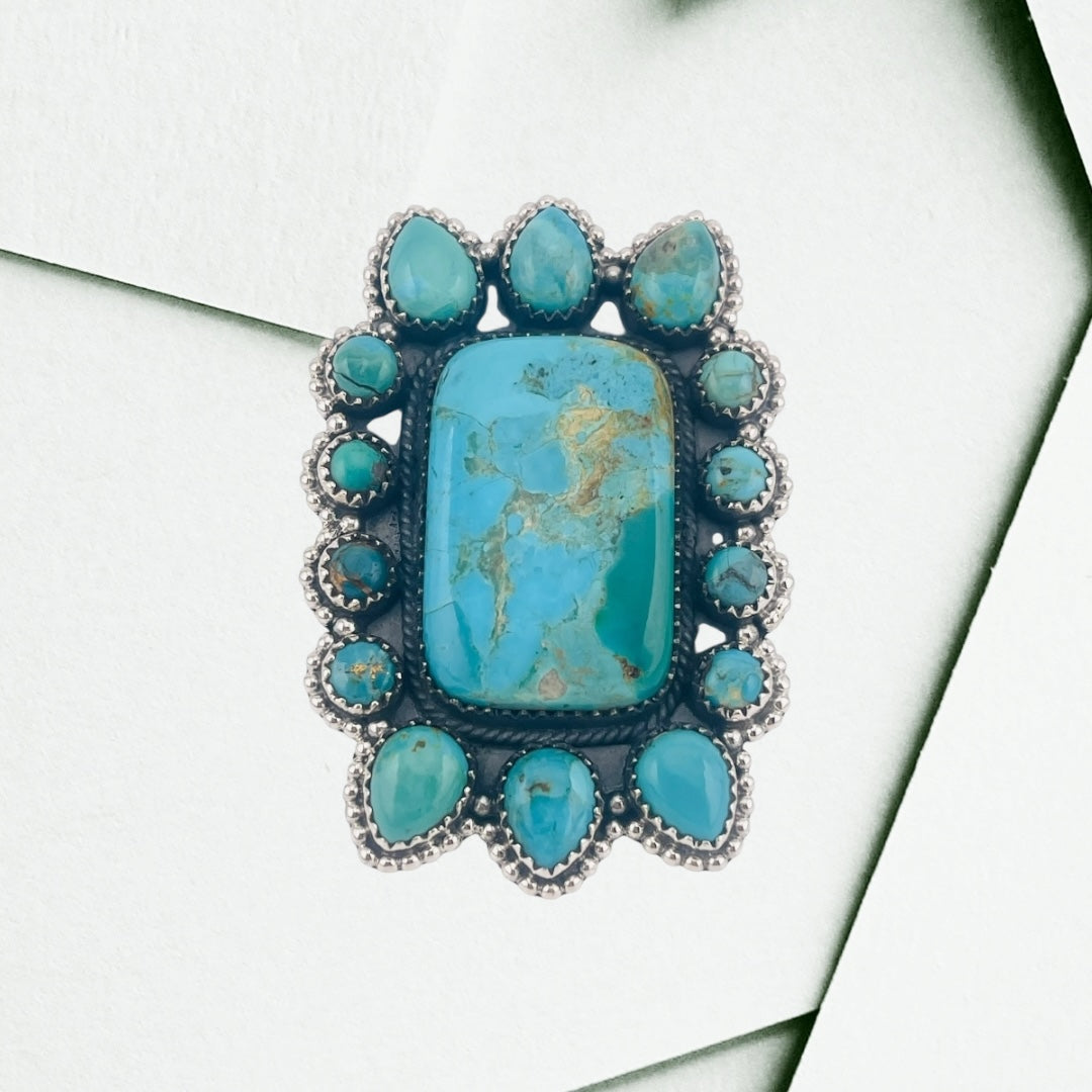 Desert Sky Turquoise Ring