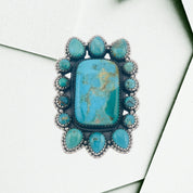 Desert Sky Turquoise Ring