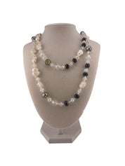 Freshwater Pearl and Crystal Necklace